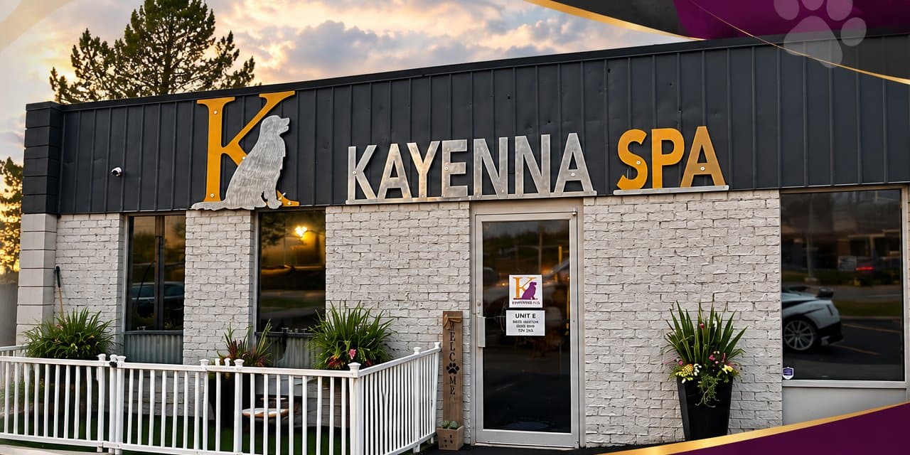 Kayenna Spa storefront, Unit E, 9827 Horton Road SW, Calgary