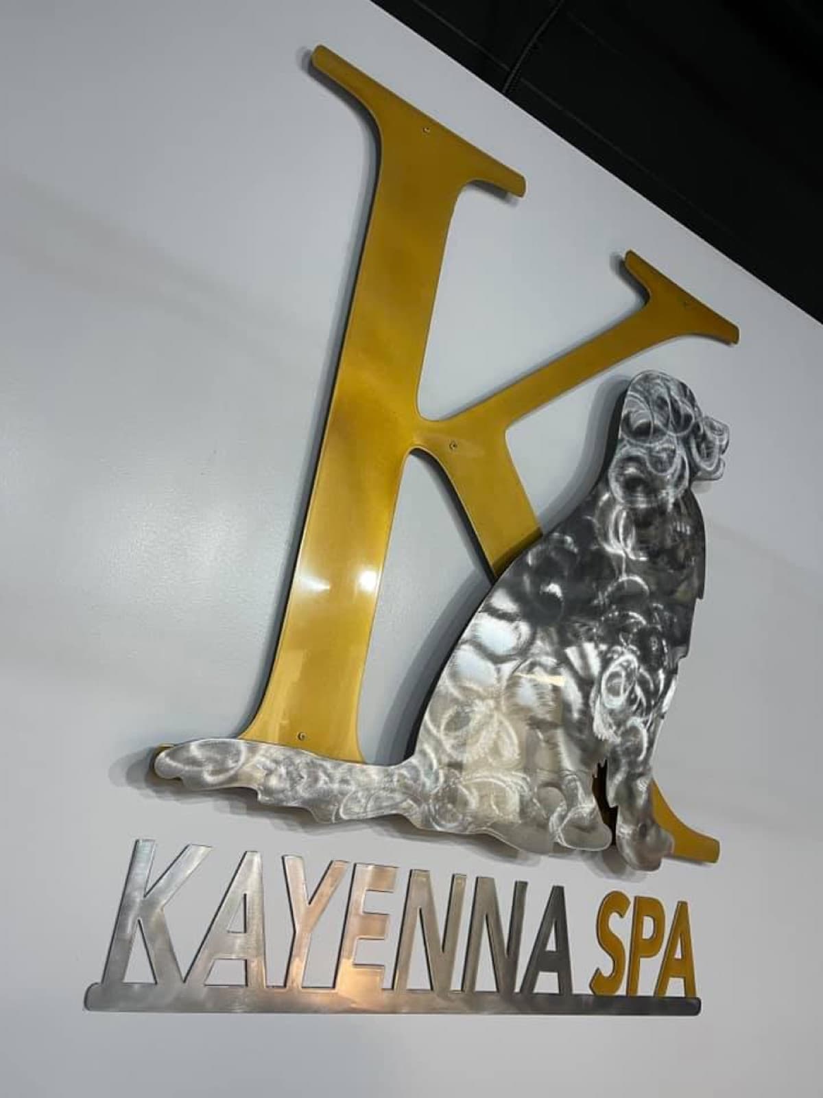 Kayenna Spa logo sign
